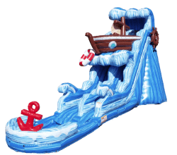 19ft Shipwreck Slide (Wet or Dry)