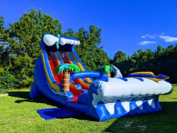 24ft20Surfs20Up20Dual20Lane20Slide203 1737328212 24ft Surfs Up Dual Lane Slide (Wet or Dry)