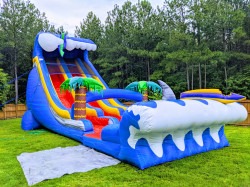 24ft20Surfs20Up20Dual20Lane20Slide205 1737328213 24ft Surfs Up Dual Lane Slide (Wet or Dry)