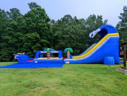 24ft20Surfs20Up20Dual20Lane20Slide20with2035ft20Slip20and 3 24ft Dual Lane Slide w/ 35ft Slip & Slide (Wet Only)