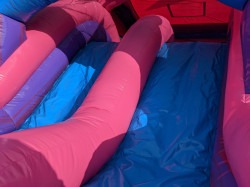 Cotton20Candy20Bounce20House20with20Dual20Lane20Slide201 1 Cotton Candy Bounce House with Dual Lane Slide (Wet or Dry)