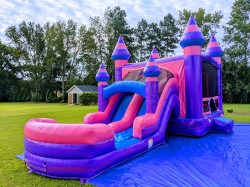 Cotton20Candy20Bounce20House20with20Dual20Lane20Slide202 1 Cotton Candy Bounce House with Dual Lane Slide (Wet or Dry)