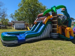 Dinosaur20Bounce20House20with20Dual20Lane20Slide203 1736217 1 Dinosaur Bounce House with Dual Lane Slide (Wet or Dry)