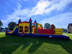 Magic20Castle20and20Slide20with2025ft20Obstacle20Course20 5 Magic Castle and Slide w/ 25ft Obstacle Course (Wet or Dry)