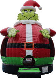 The20Green20Santa20Bounce20House203 1736560560 The Mean Green Santa Bounce House (Dry Only)