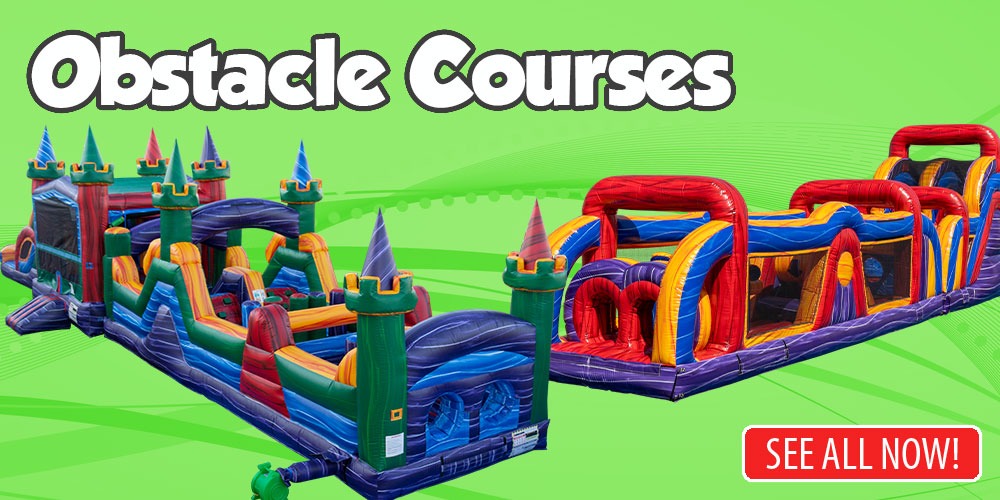 obstacle course rentals banner School Event Rentals