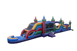 I1120 6320Ft20Grand20Slam20Palace HR 04 1753235973 Grand Slam w/ 2 Slides and 30ft Obstacle Course (Wet or Dry)