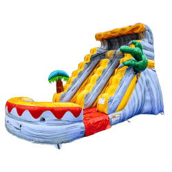15ft Jurassic Adventure Slide (Wet Only)