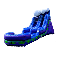 15ft Mermaid Glitter Slide (Wet Only)