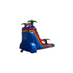 2420Tropical20DL20SP20Water20Slide HR 03 1777930491 24ft Tsunami Dual Lane Slide (Wet or Dry)