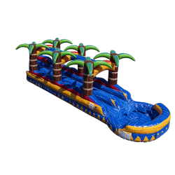 35ft Tropical Dual Lane Slip and Slide (Wet Only)